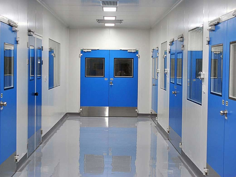 Modular Clean Room Door/Fire Doors/SS & Flush View Panels